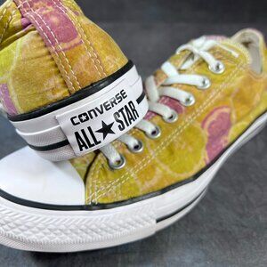 Converse All Star Low Top "Citrus Fruit" Multi-Color Sneakers Men's 9/Women's 11